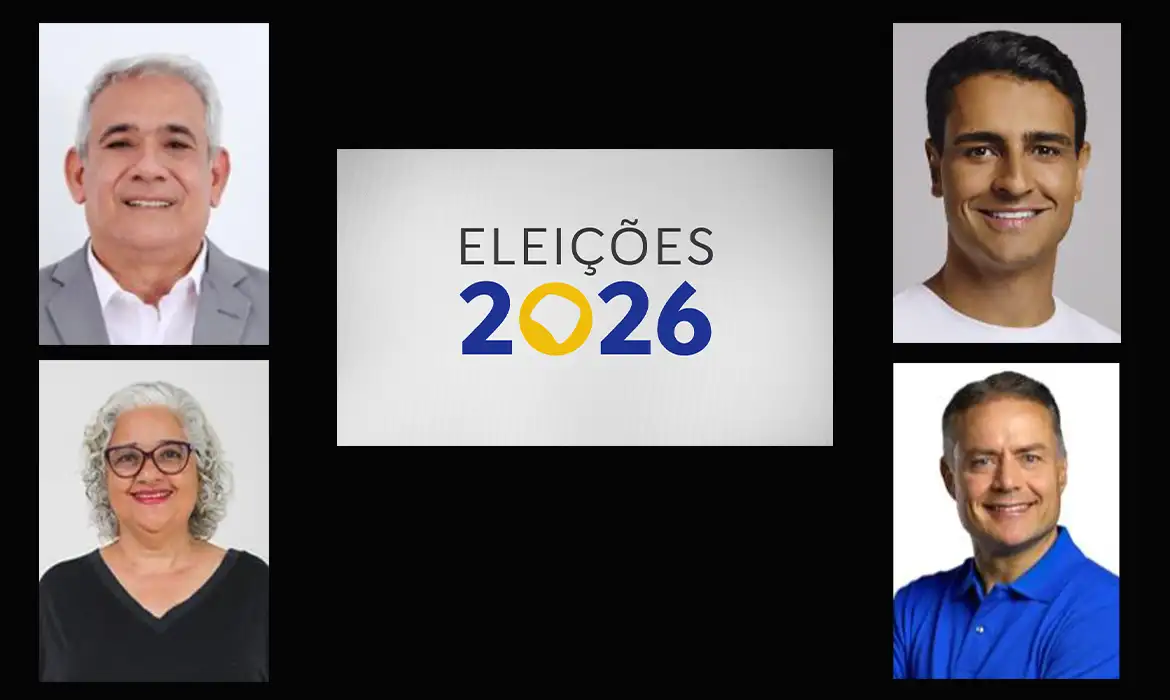 Brasília (DF), 23/09/2026 - Candidatos ao governo de Alagoas. Foto: Arte/Agência Brasil