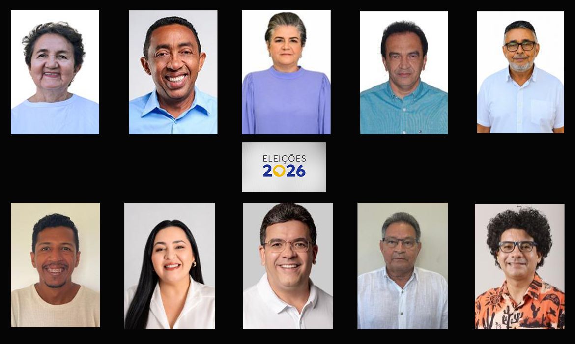 Brasília (DF), 23/09/2026 - Candidatos ao governo do Piauí. Foto: Arte/Agência Brasil