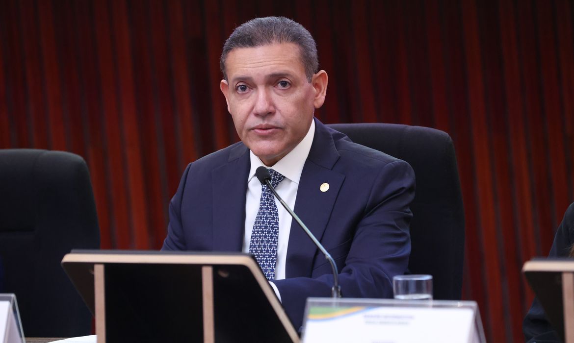 Brasília (DF), 17/08/2026 - Presidente Nunes Marques, TSE lança campanha para estimular participação da população nas eleições Foto: Luiz Roberto/TSE