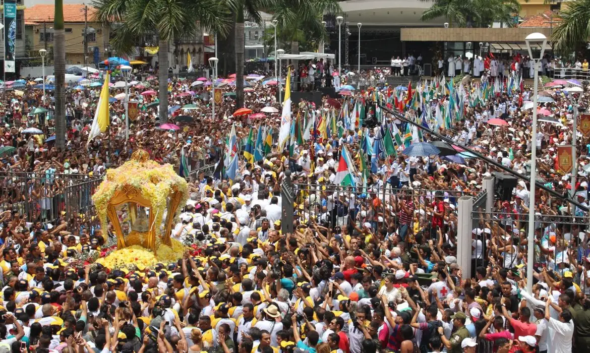 Belém (PA) - Procissão do Círio de Nazaré em Belém (PA) é uma das maiores festas religiosas do mundo. Foto: ASCOM/Círio de Nazaré