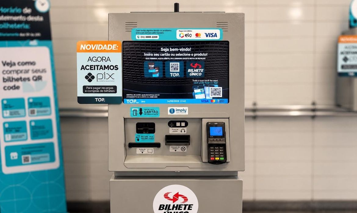 21/10/2026 - São Paulo - Passagens do Metrô poderão ser pagas com Pix nas estações . Foto: Metrô SP/ Divulgação