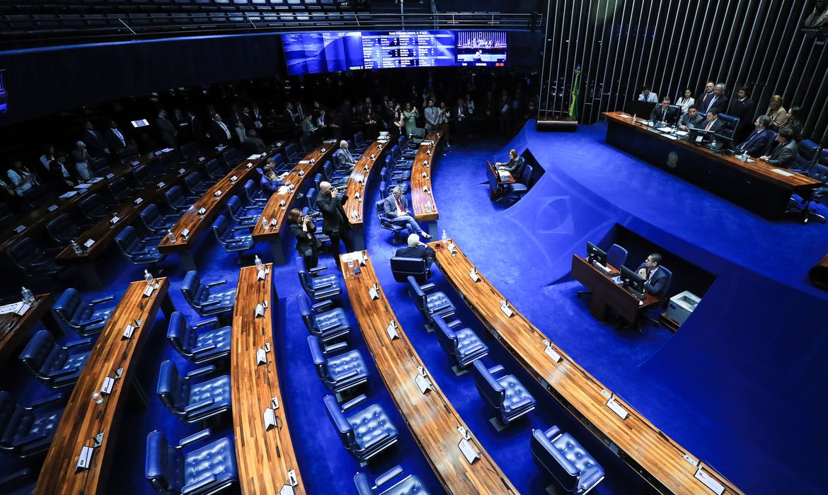 Brasília (DF), 25/06/2025 - Sessão do Senado Federal durante sessão plenária semipresencial . Foto: Lula Marques/Agência Brasil